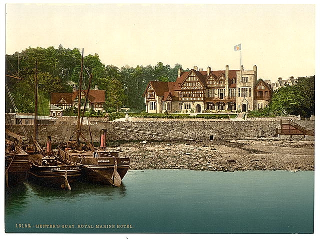 [Royal Marine Hotel, Hunter's Quay, Scotland]
