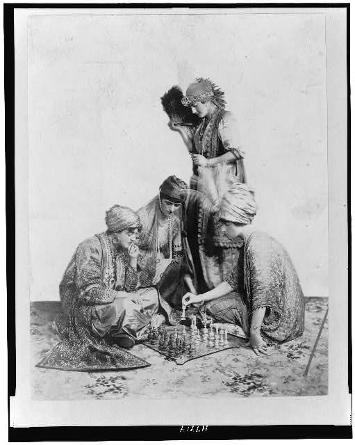 A game of chess / Baumann Studio, New York.