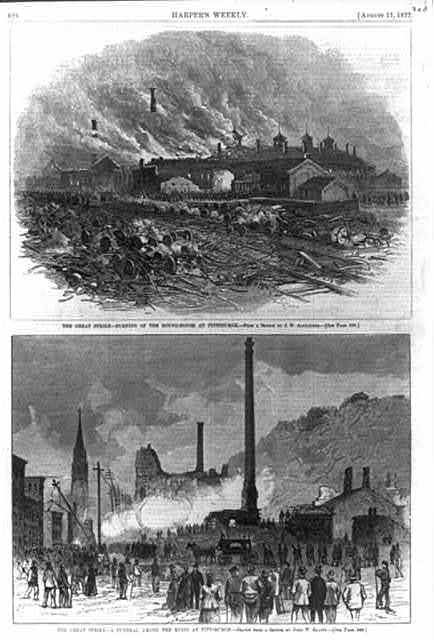 The Great [railroad] Strike [Pittsburgh, Pa. 1877]:...