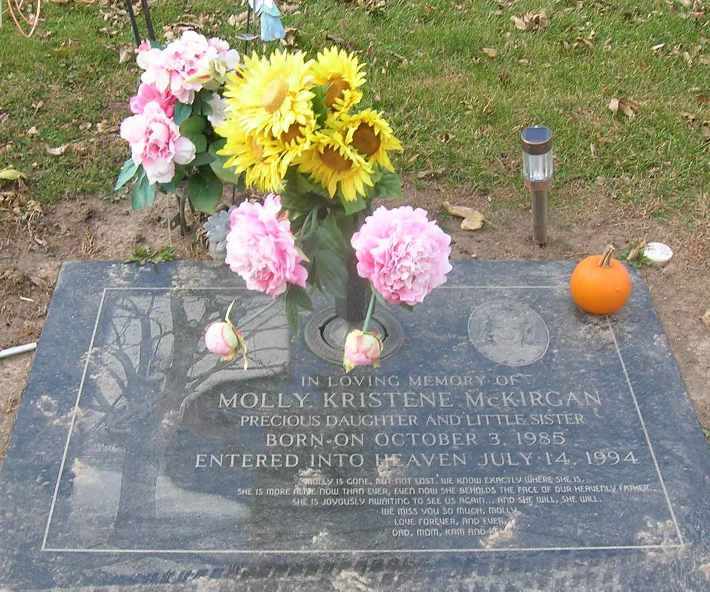 Molly Kristene McKirgan Gravesite