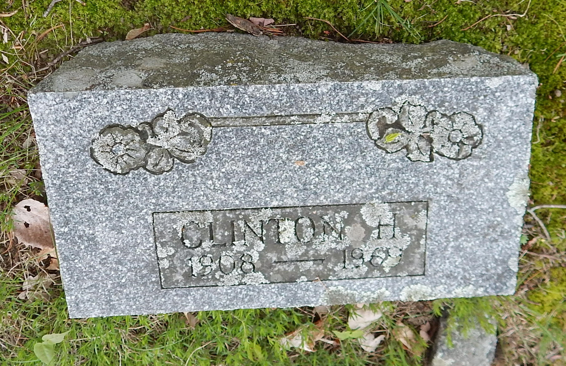 Clinton Herman Leavitt--gravestone 1
