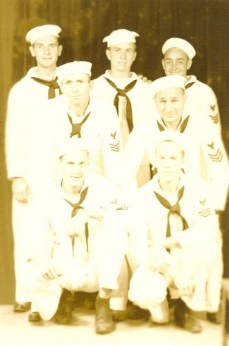 edward e clator and friends in navy