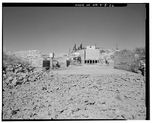 26. AVALON DAM - VIEW UP MAIN CANAL FROM ARROYO SPILLWAY....