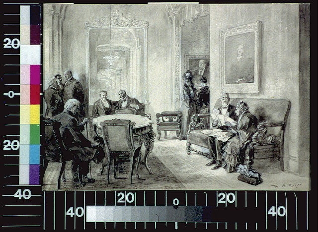 The speakers lobby, House [of] Representatives, Washington