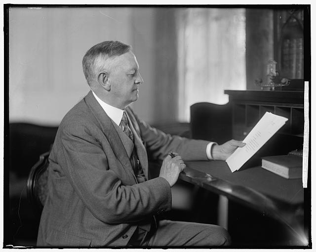 UNDERWOOD, OSCAR. SENATOR