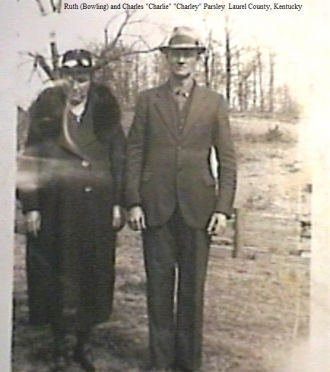 Ruth (Bowing) and Charlie Parsley