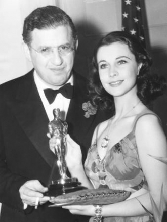Seznick with Vivien Leigh.