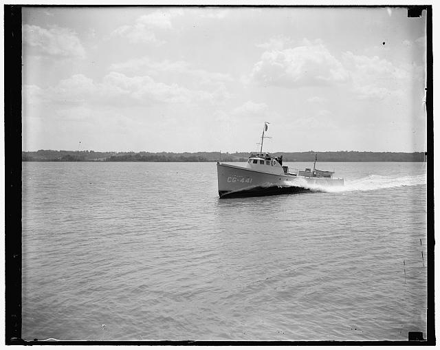 New Coast Guard boat capable of 35 miles an hour....