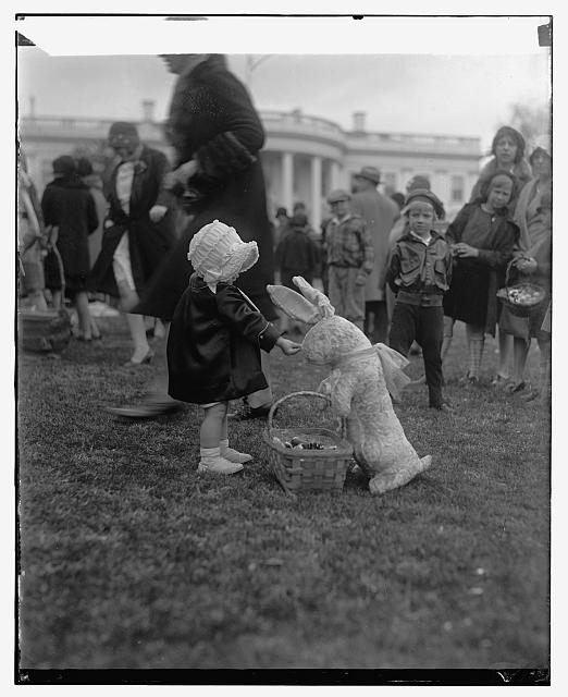 Easter egg rolling, 4/1/29