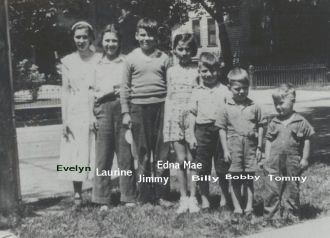 Ramage kids, WI circa 1939