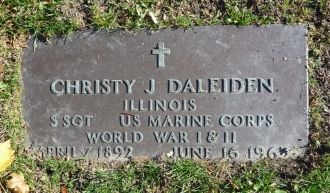 Christy Daleiden gravesite