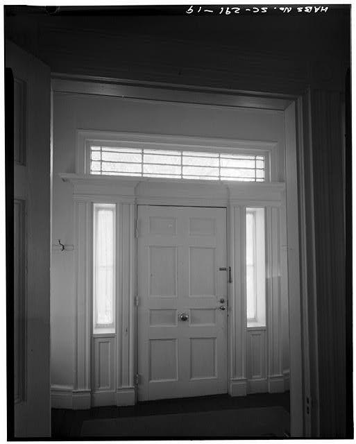 19. DETAIL OF EAST SIDE ENTRY, FIRST FLOOR - John Joyner...