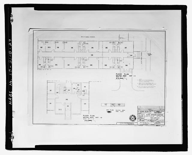 27. Floor plan Part 1-C #7 of 21. - Ellsworth Air Force...