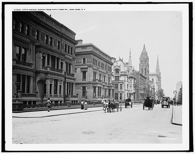 Fifth Avenue, North from Fifty-first St., New York, N.Y.