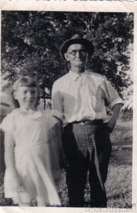 papa Renfro and his little gal Imogene