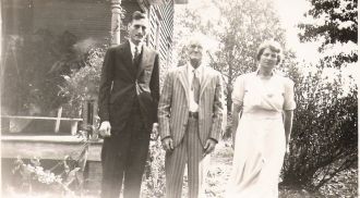 Ernest K Lowe, William Henry McElroy & Jenny McElroy