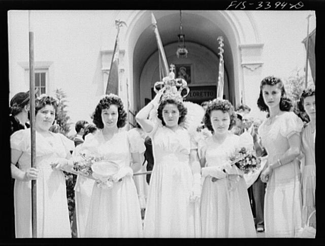 The Queen of the Portuguese-American Festival of the Holy...