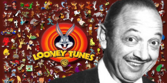 Loony Tunes and their star Mel Blanc.