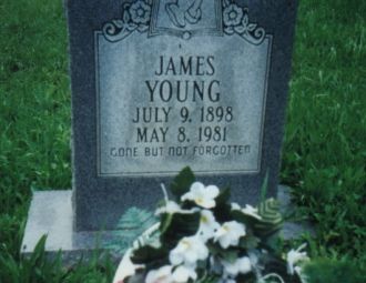 Headstone of James Young