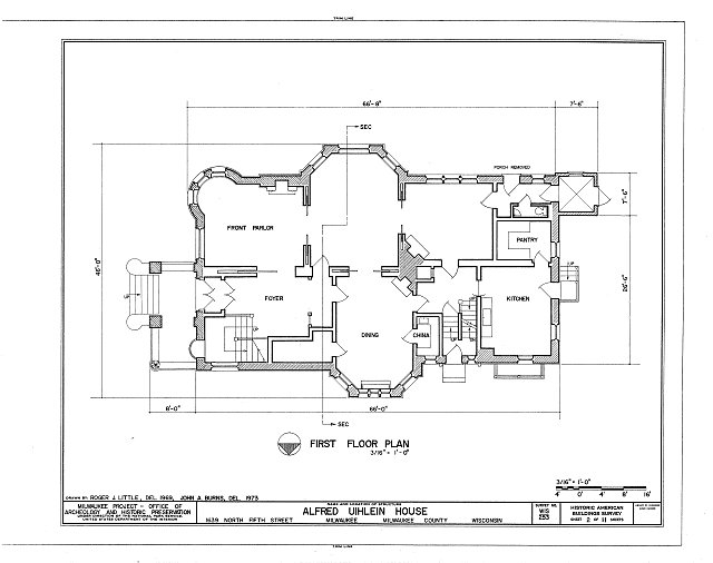 HABS WIS,40-MILWA,16- (sheet 2 of 11) - Alfred Uihlein...