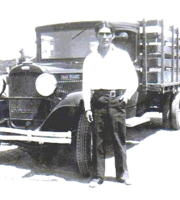 Jose Maria Espinoza & truck