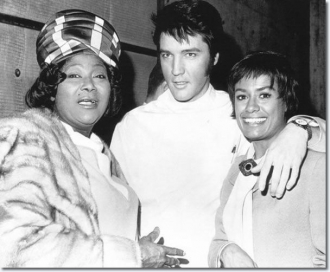 Barbara McNair, Elvis and Mahalia Jackson