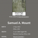 A photo of Samuel Mount