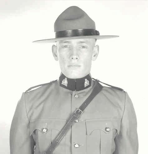 R.C.M.P. officer 1969 (19yrs)