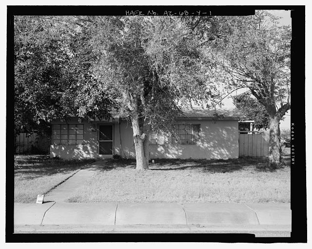 South front - Wellton-Mohawk Irrigation System, Building...