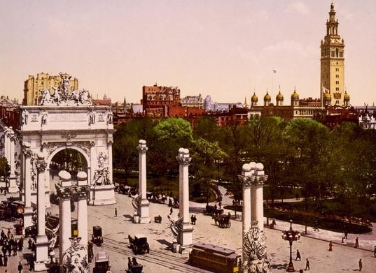 The Naval Arch at Madison Square, New York City