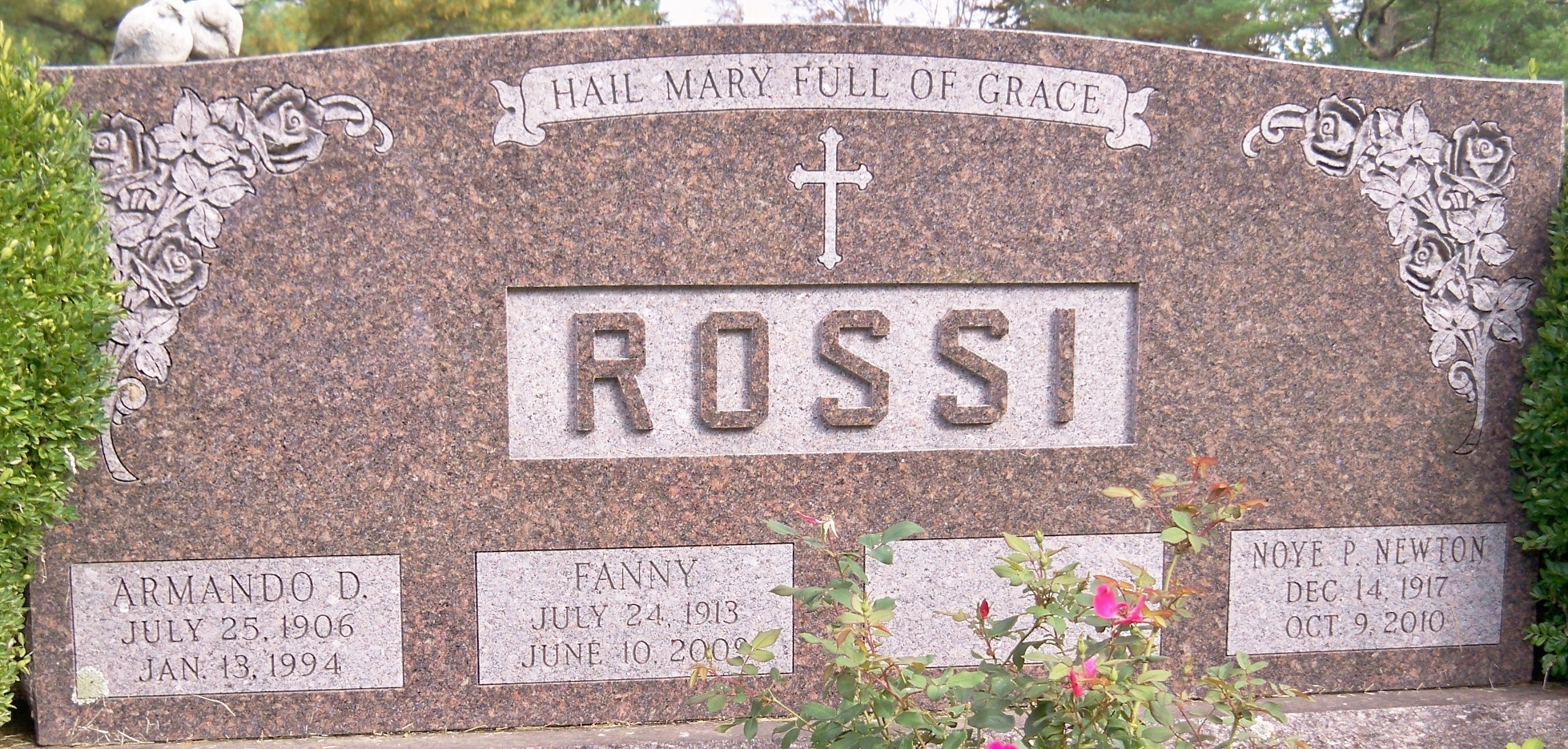Fanny Rossi gravesite