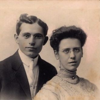 Wedding - John Abner Snell and Grace Birkett