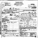 George Washington Flanders's Death Certificate