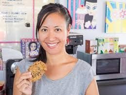 Leishiwon Mulling in her bakery in CA
