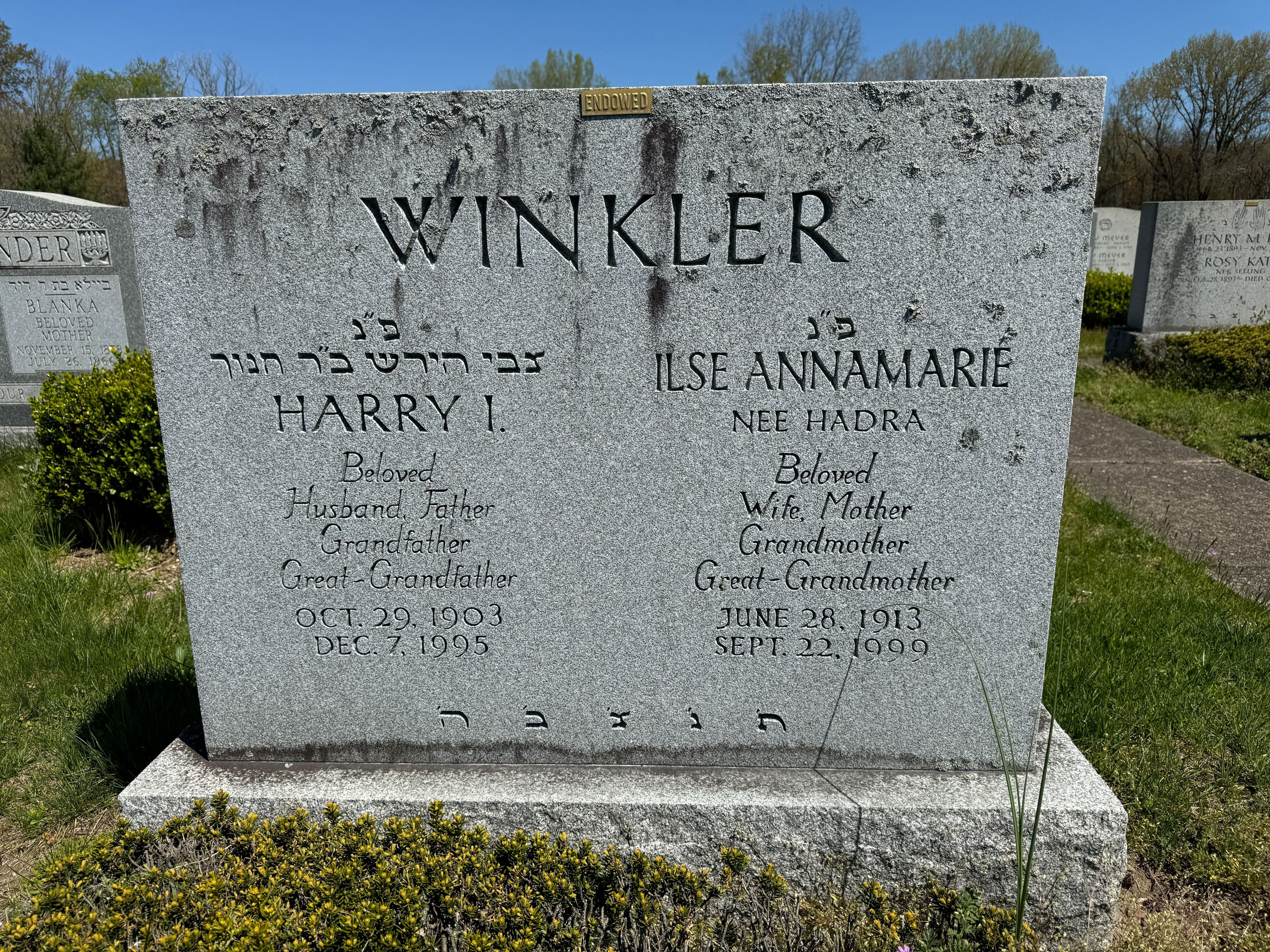Harry Irving Winkler