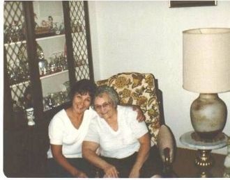 Nadine Szabo and Margaret Graham Galgoczi, c.1985