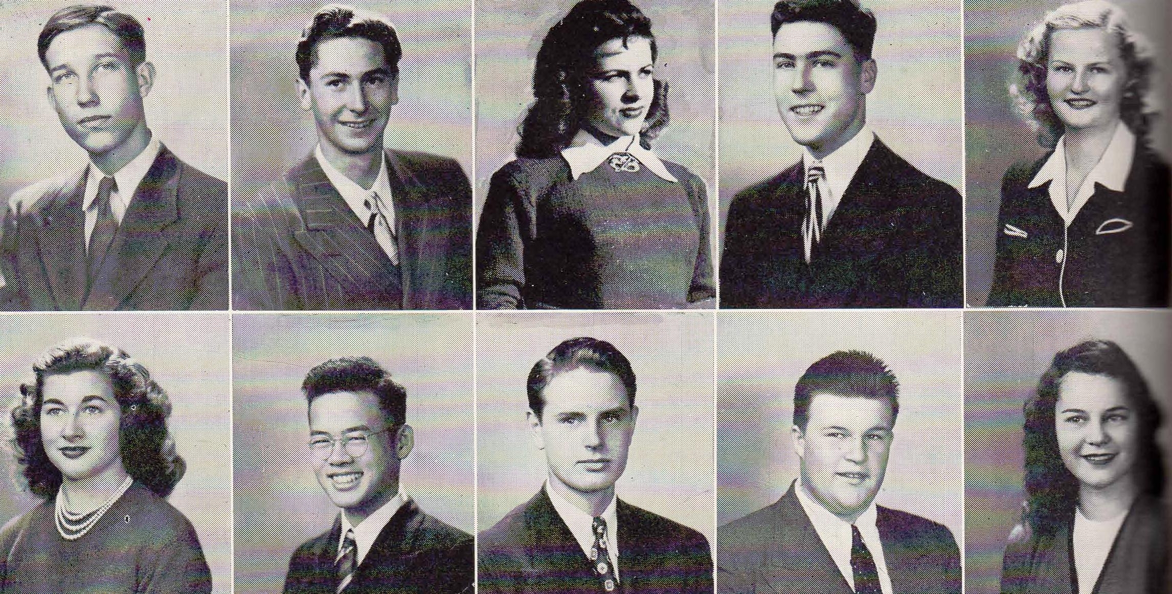 Harry Lee and 1945 Seniors