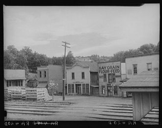 View of Winslow. Madison County, Arkansas