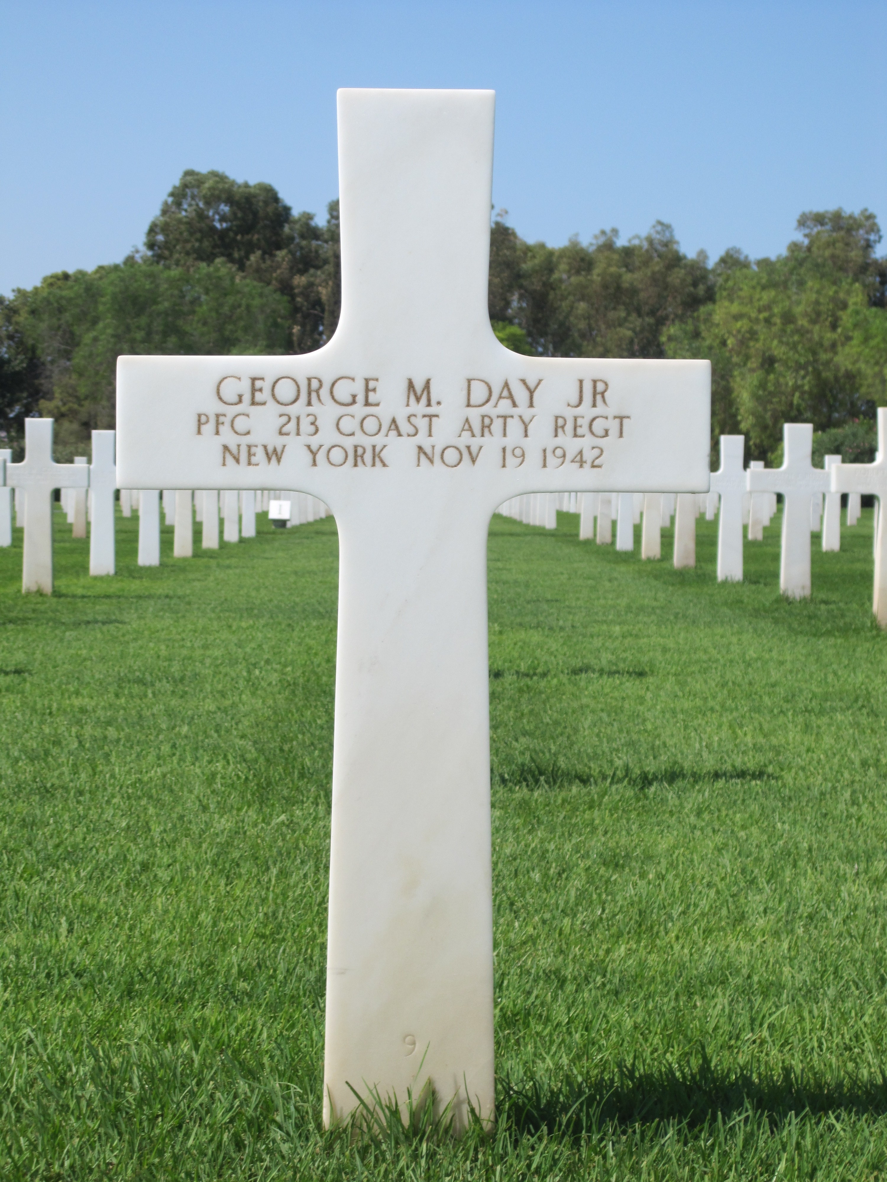 George M Day,Jr gravesite