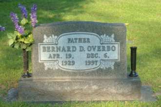 Bernard Dagfin Overbo Gravesite
