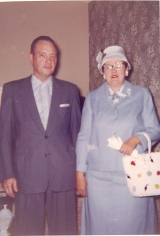 Oscar Robert Meyer & Thelma Ilean Sparks 30th wedding anniversary 1960