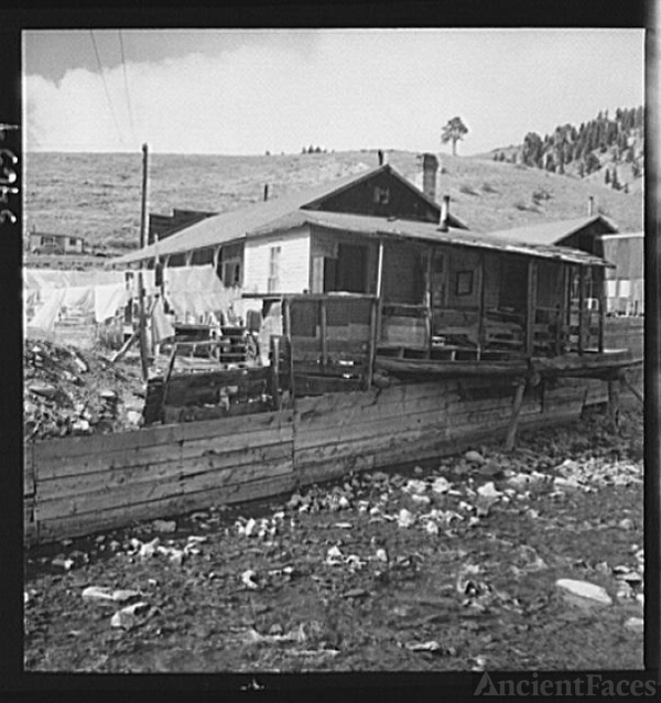 Creede, Colorado. Lead and silver mining in a former...