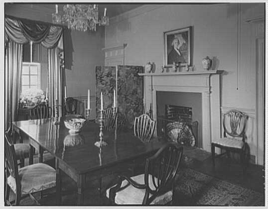 William Henry Harrison residence, "Berkeley", in...