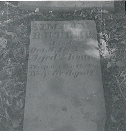 Simeon Butler gravestone