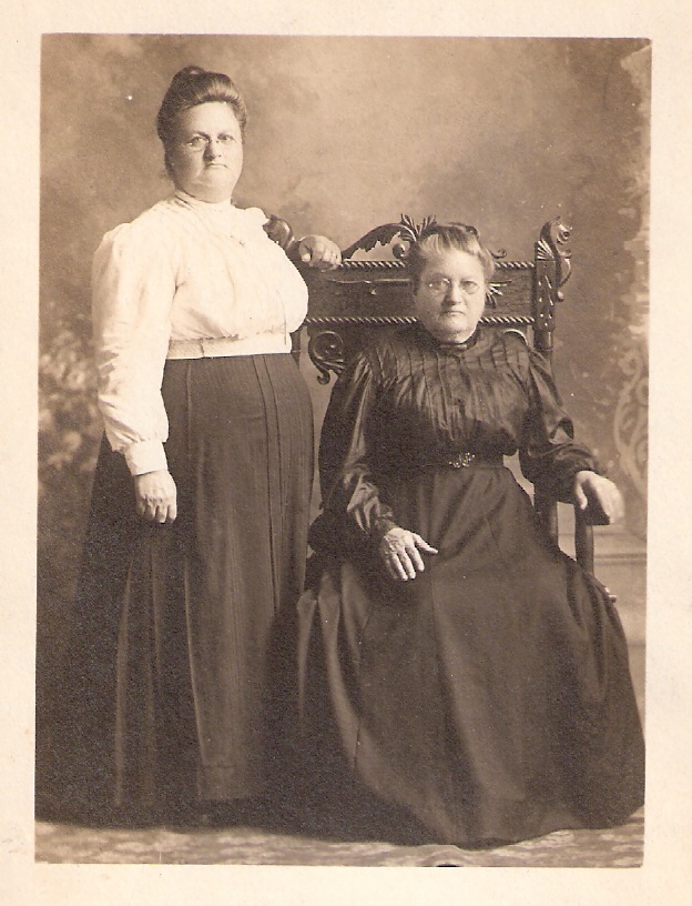 Frances Ellen Bondurant and her mother Matilda Chambers -Bondurant