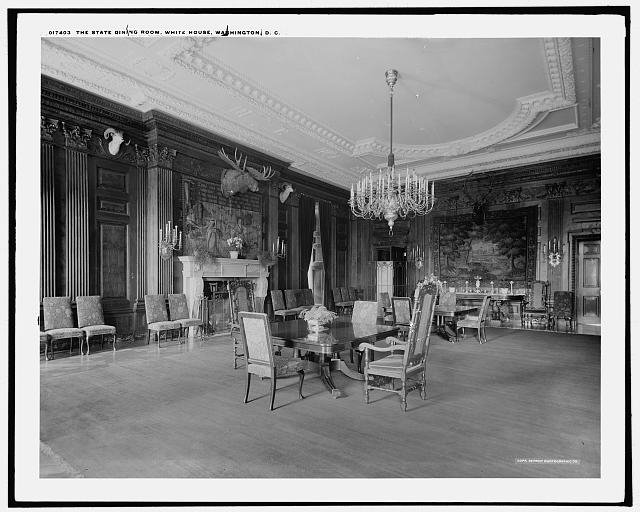 The State Dining Room, White House, Washington, D.C.