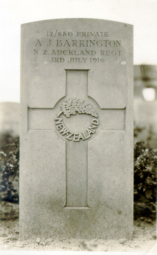 Jack Barrington grave