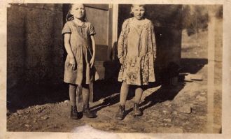 Deamie (my grandma) and Nanny Clark
