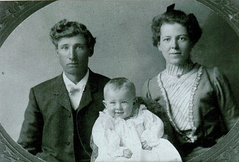 Warren, Edith, and Harold Tilton