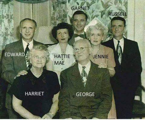 Hattie M (Adams) Sainsbury Family